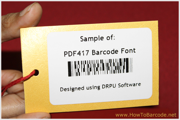 barcode pdf 147 fonts